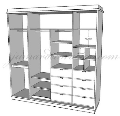 Muebles mesas: Configurador armarios empotrados
